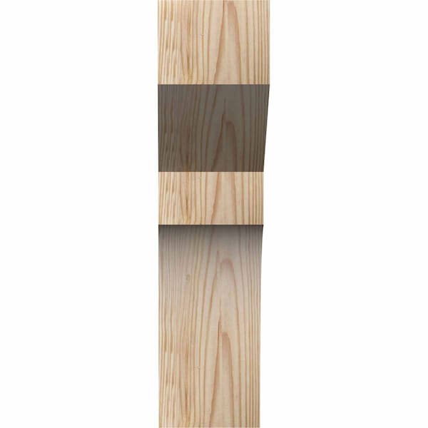 Monterey Rough Sawn Corbel, Douglas Fir, 4W X 8D X 16H